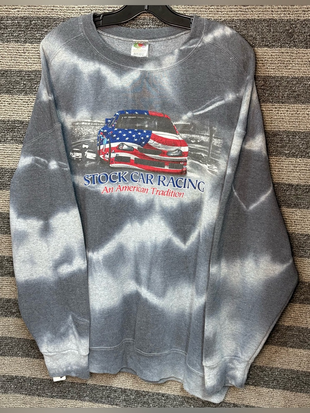 Vintage 90’s Stock Car Racing An American Tradition Crewneck Sweatshirt XXL EUC